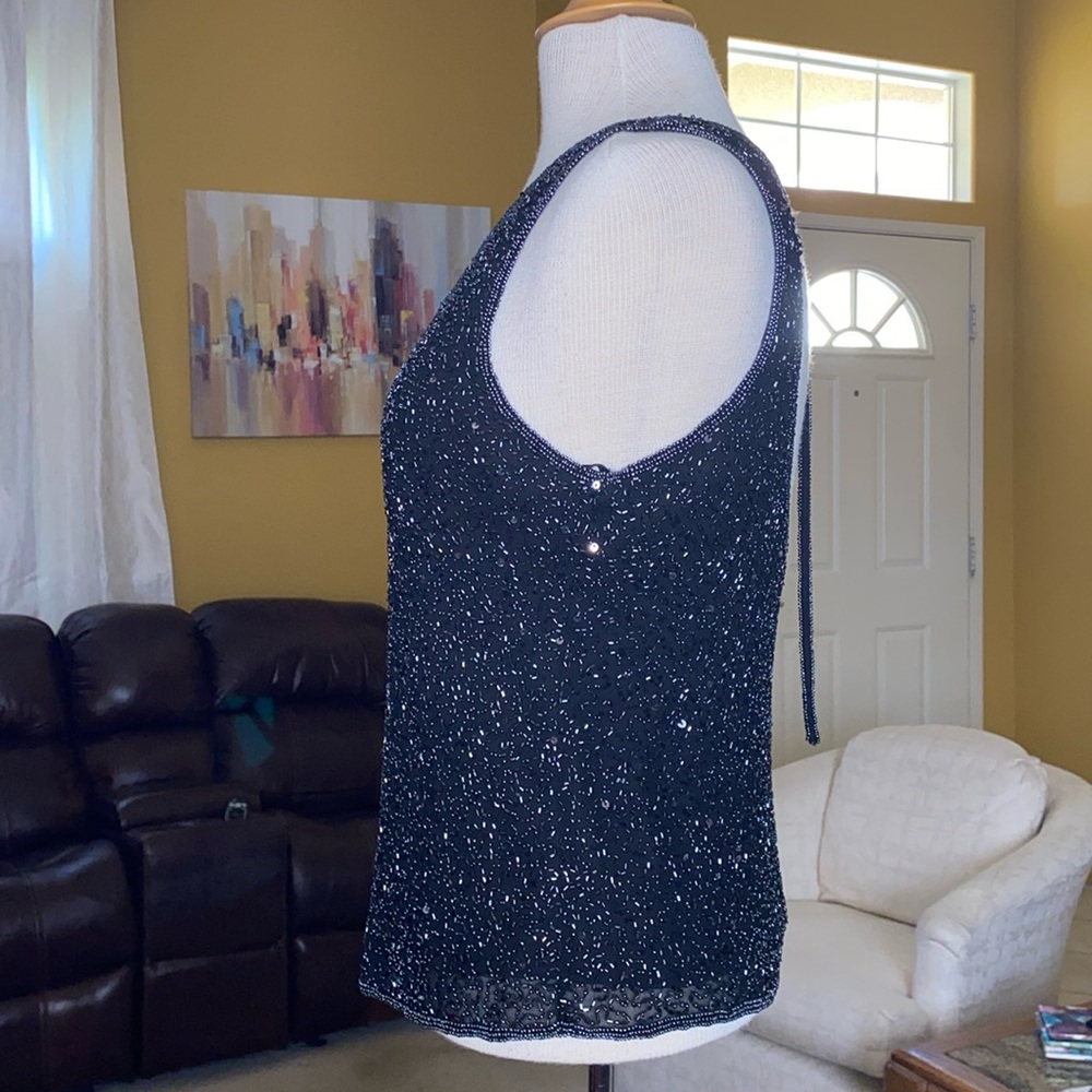 Scala Beaded Top - image 3